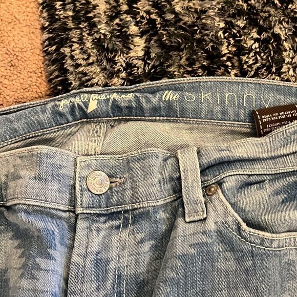 7 for all mankind Aztec skinny jeans 32 - Picture 6 of 8